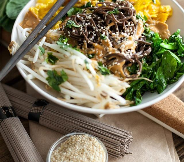 Vegan Gluten-Free Thai Soba Noodles Recipe | SideChef