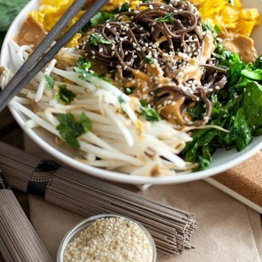 Vegan Gluten-Free Thai Soba Noodles Recipe | SideChef
