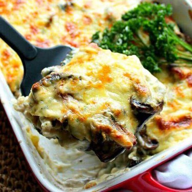 Brinjal Mushroom & Mozzarella Lasagne Recipe | SideChef