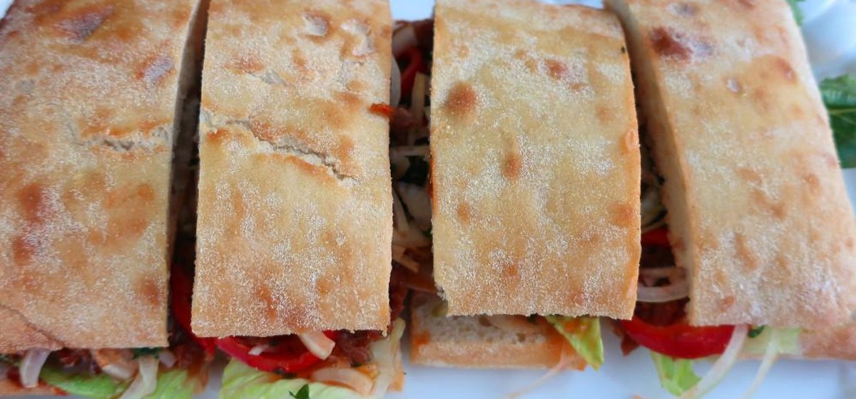 Pulled Hoisin-Pork Ciabatta Sandwich Recipe | SideChef