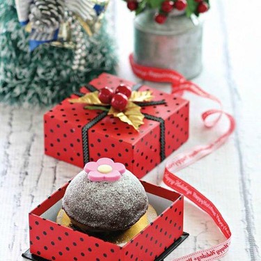 Banana Chocolate Dome Cake Recipe | SideChef