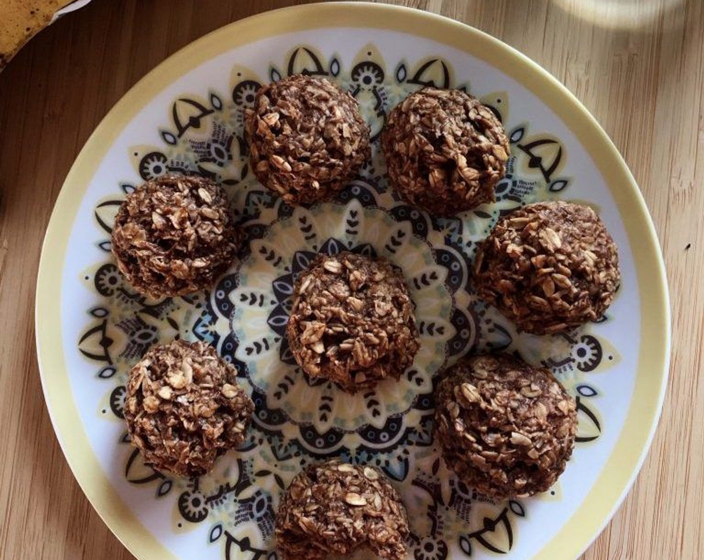 Banana Chocolate Protein Bites