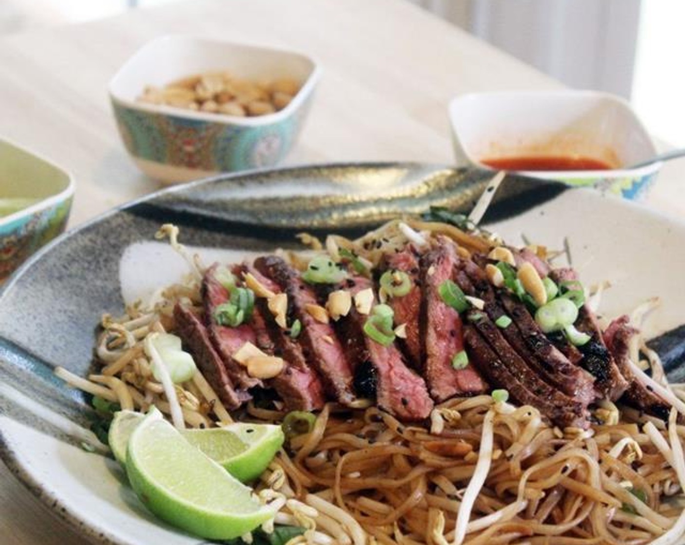 Spicy Asian Steak and Noodle Salad