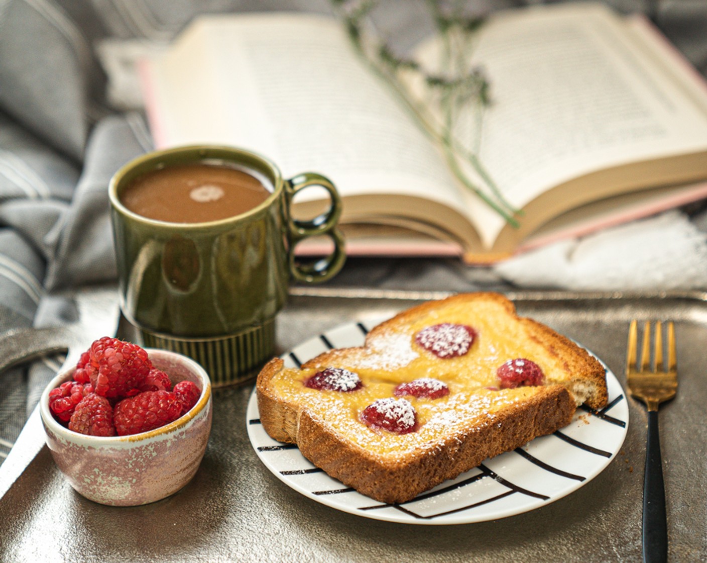 Vegan Custard Toast