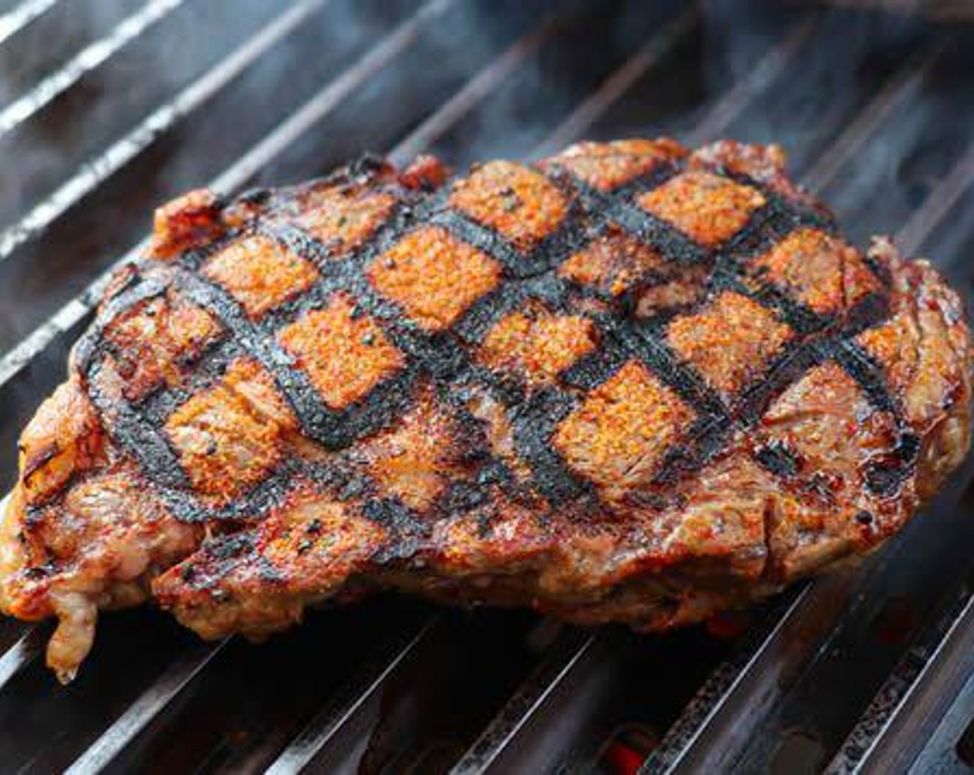 step 2 Grill ribeyes until desired doneness.