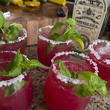 Fresh Prickly Pear Margaritas Recipe | SideChef