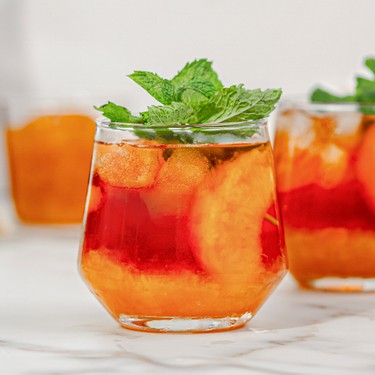 Ginger Peach Iced Tea Recipe | SideChef