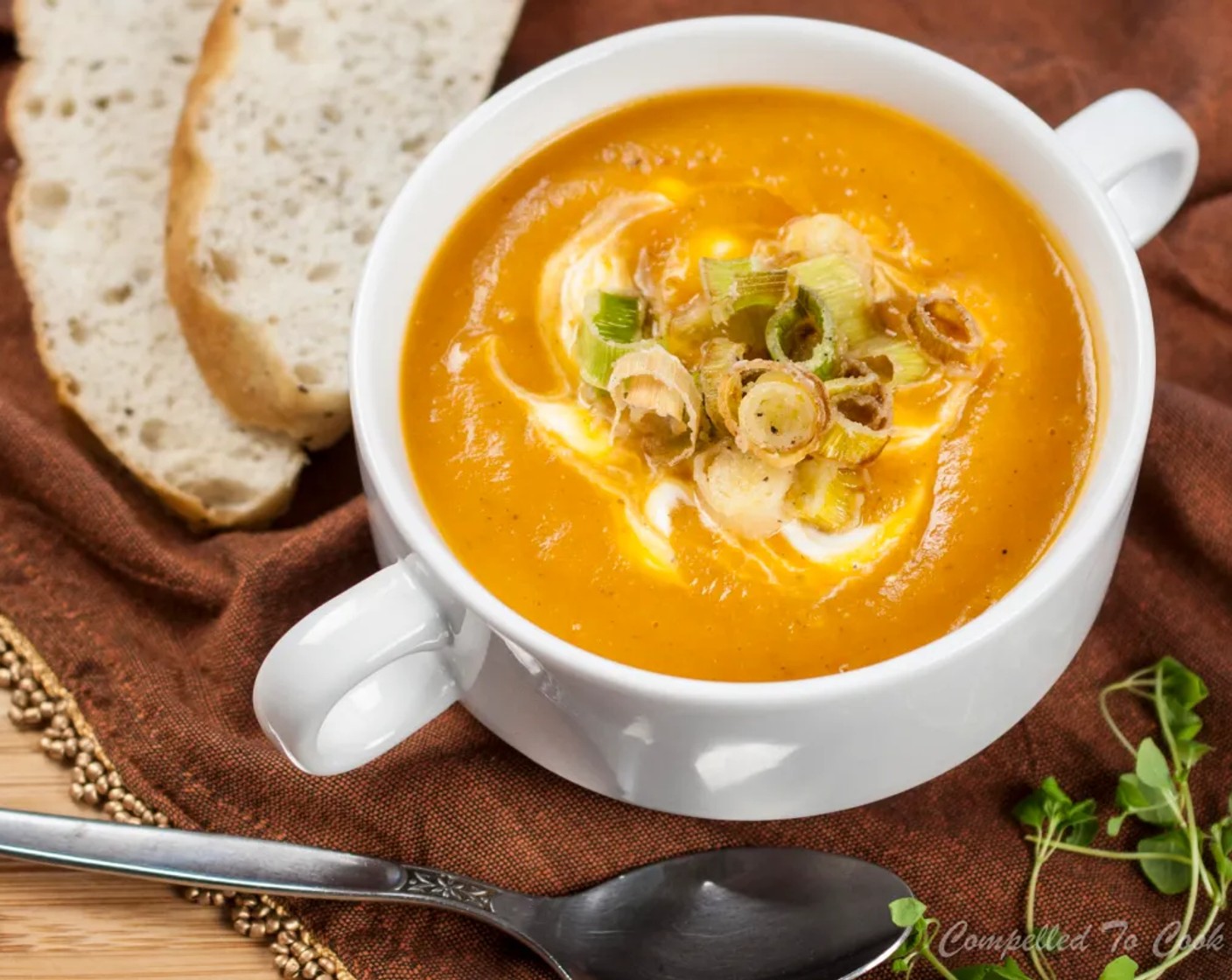 Roasted Tomato Pumpkin Soup