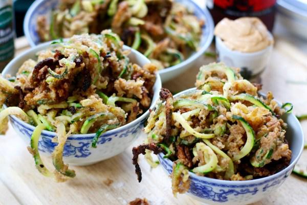 Fried Spiraled Zoodles Recipe | SideChef
