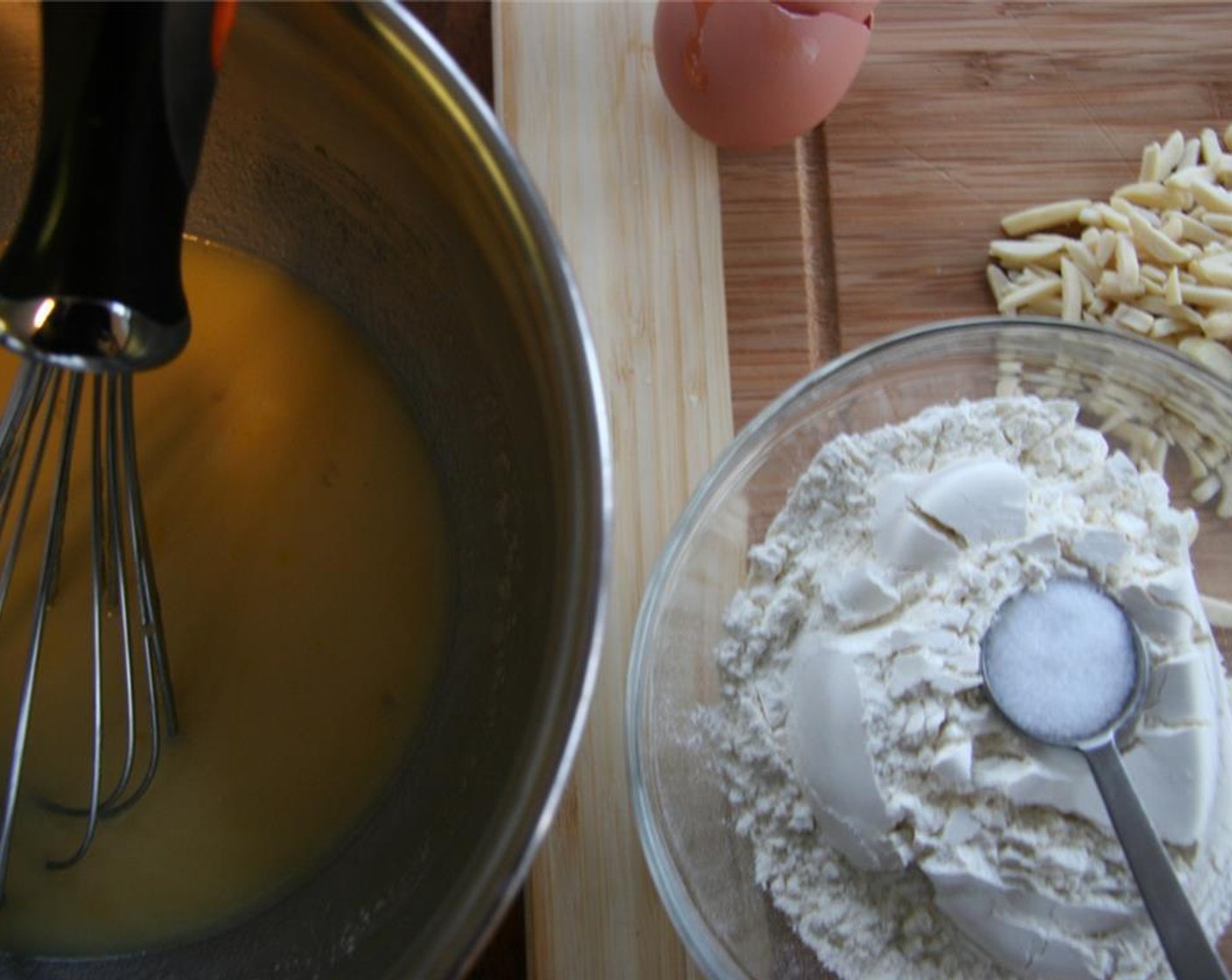 step 3 Add Unbleached All-Purpose Flour (1 cup), then Salt (1 tsp).