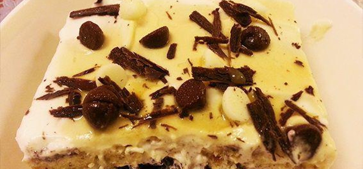 Cake N Biscuit Sandwich Pudding Recipe | SideChef