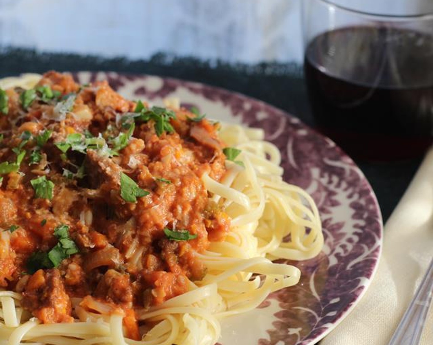 Chris Gentile's Citrus & Italian Sausage Bolognese