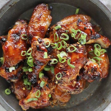 Thai Sticky Chicken Wings Recipe | SideChef