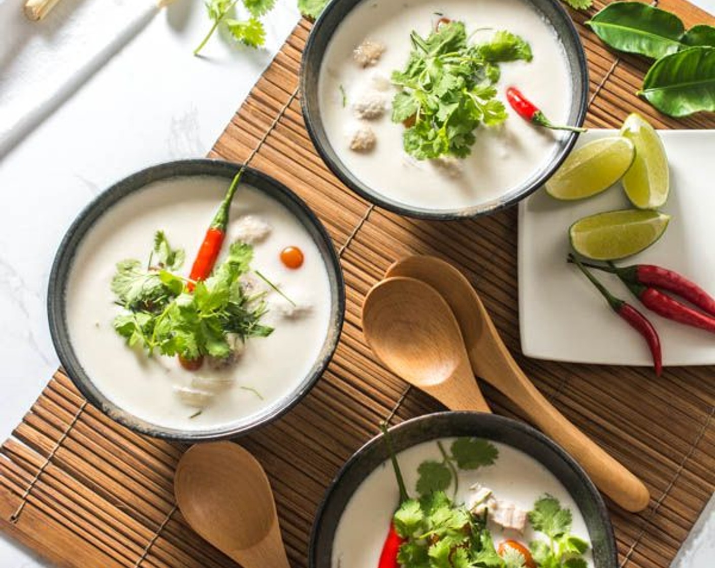 Tom Kha Gai (Thai Coconut Chicken Soup)