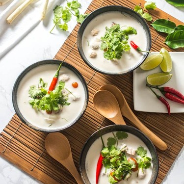 Tom Kha Gai (Thai Coconut Chicken Soup) Recipe | SideChef