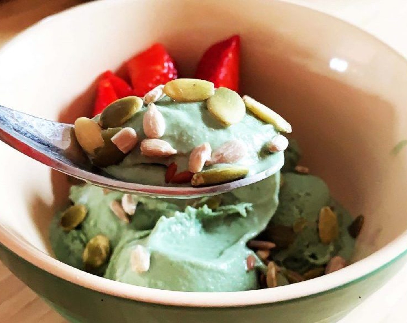 Pumpkin Seed Butter Nicecream