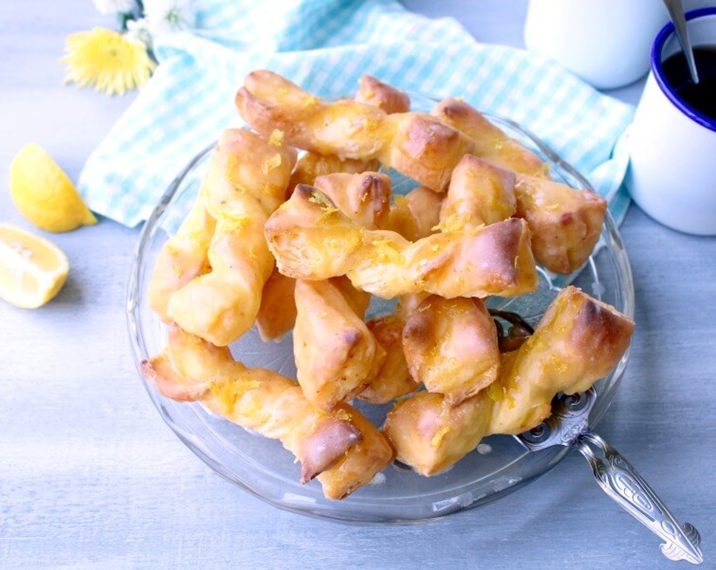 Double Glazed Spanish Puff Pastry Twists