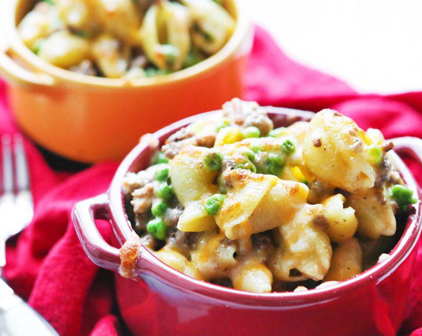 Beefy Shells and Cheese with Ranch