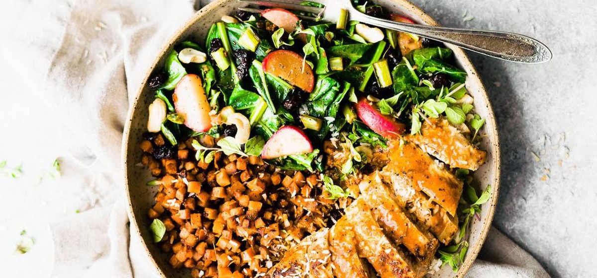 Paleo Jerk Chicken and Sweet Potatoes Recipe