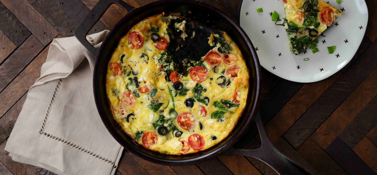 Greek-Style Weeknight Frittata Recipe | SideChef