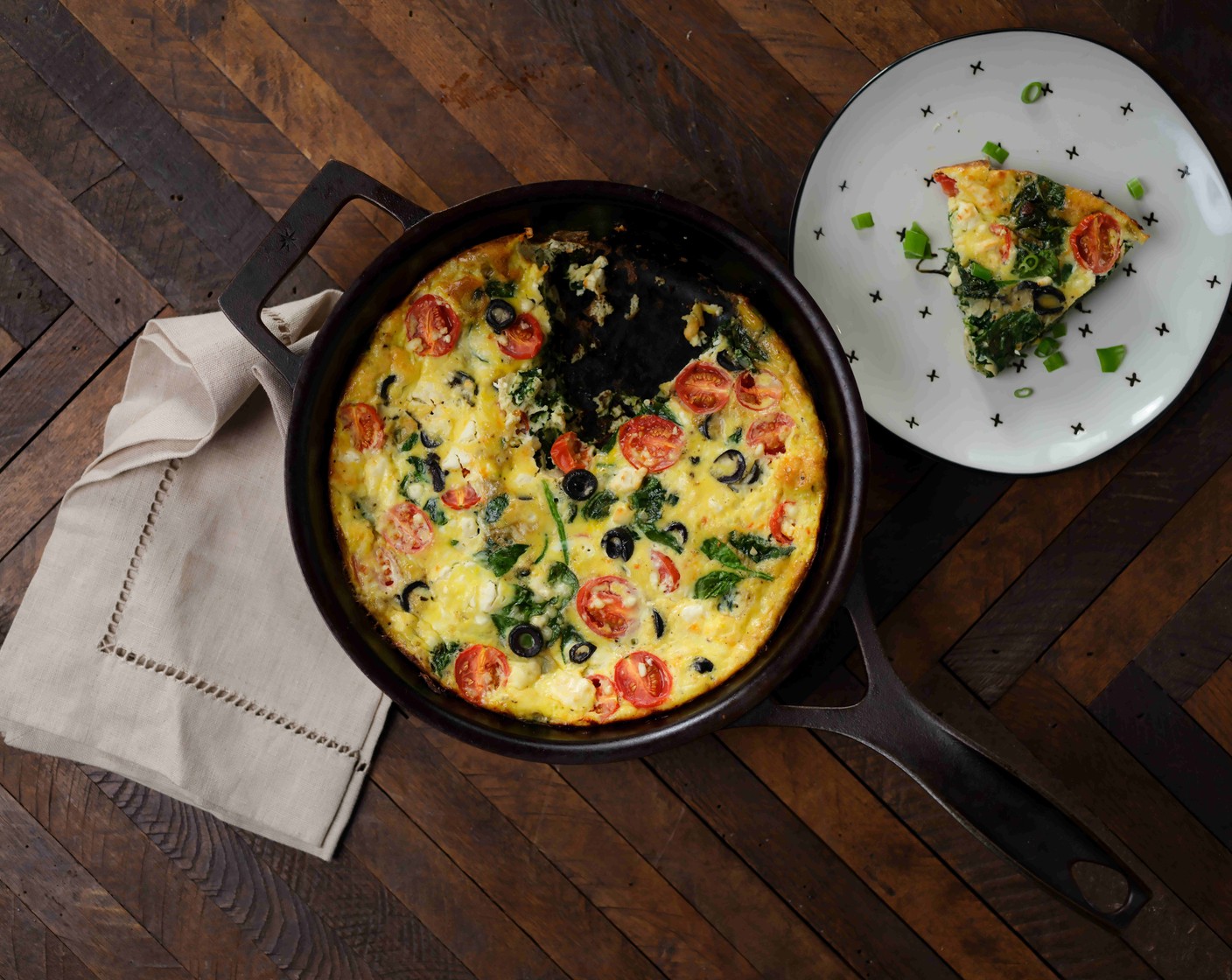 Greek-Style Weeknight Frittata Recipe | SideChef