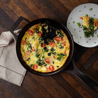 Greek-Style Weeknight Frittata Recipe | SideChef