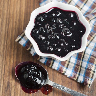 Balsamic Blueberry Sauce Recipe | SideChef