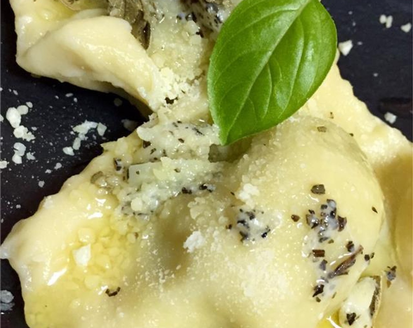 Potato and Herb Ravioli with Sage Butter Sauce
