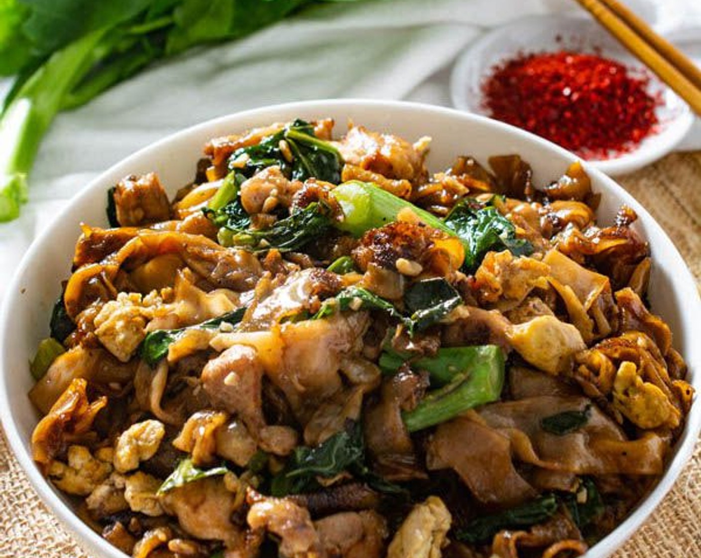 Pad See Ew (Thai Stir-Fried Wide Rice Noodles)