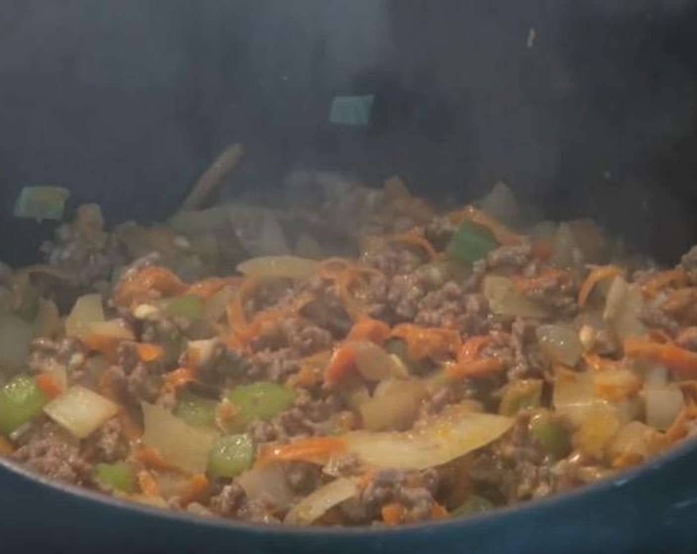 step 2 Add Ground Beef (1.1 lb). Stir, breaking meat up, for 5 minutes, or until the beef has browned.