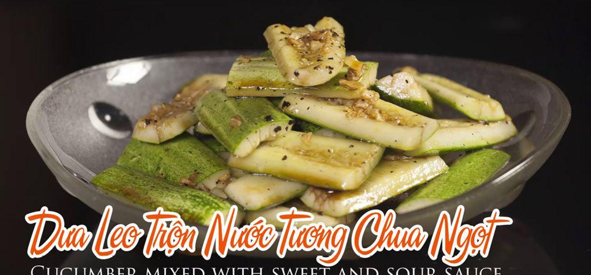 Cucumber Mixed with Sweet and Sour Sauce Recipe | SideChef