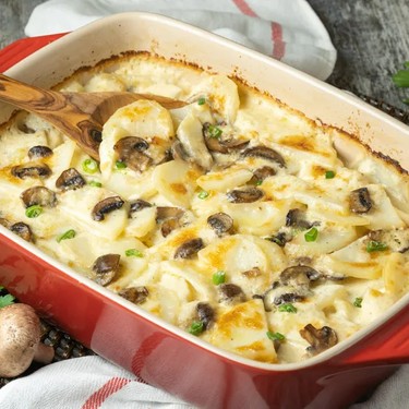 Potato and Mushroom Gratin Recipe | SideChef