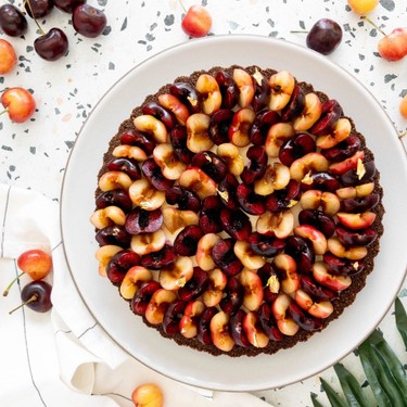 Cherry Pistachio Cheesecake Recipe | SideChef