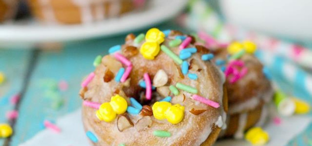 Butter Rum Banana Donuts Recipe | SideChef