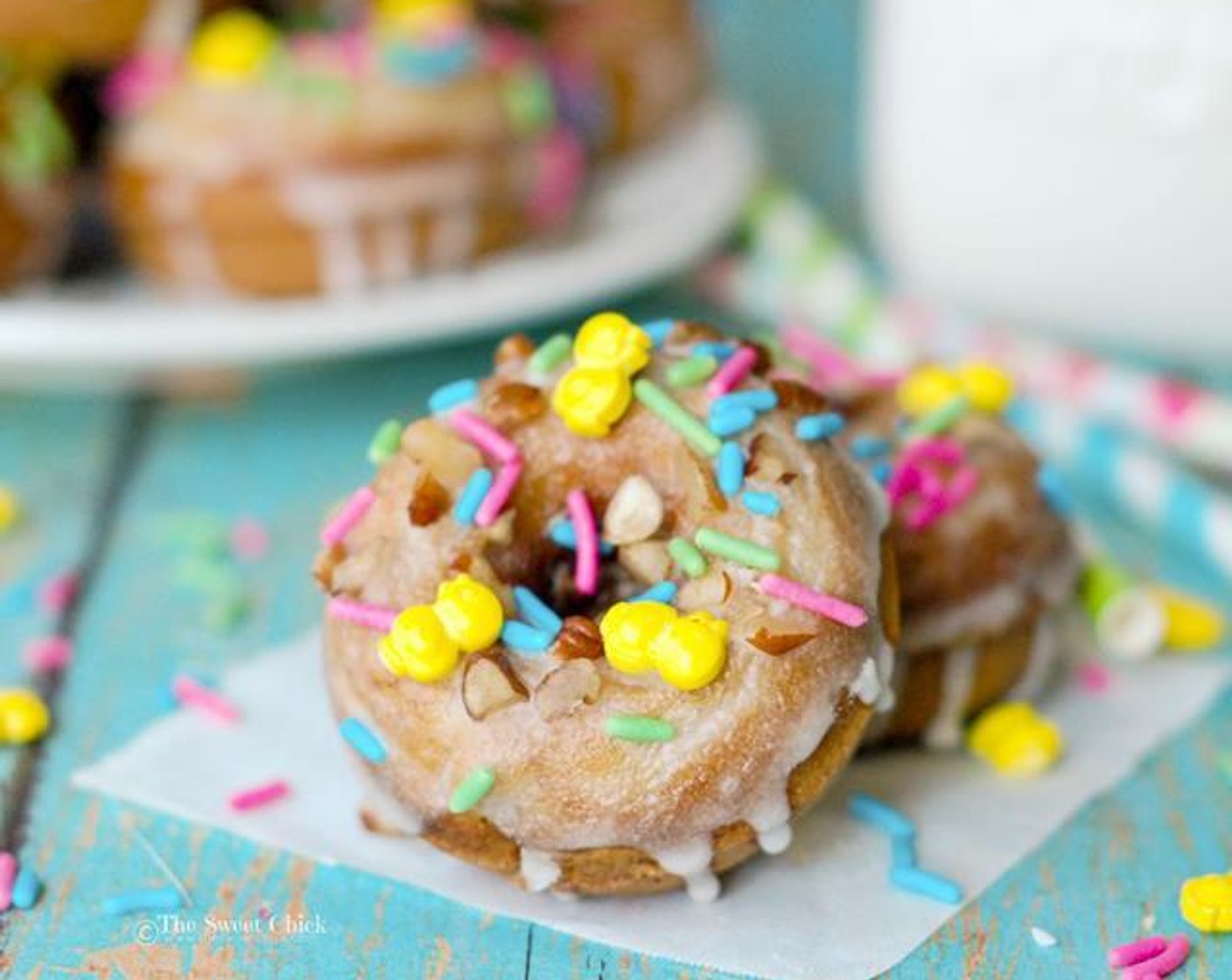 Butter Rum Banana Donuts