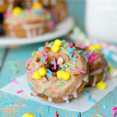 Butter Rum Banana Donuts Recipe | SideChef