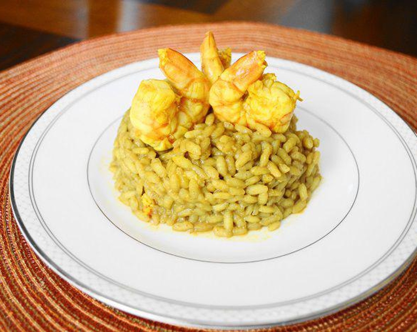 Curried Shrimp Risotto