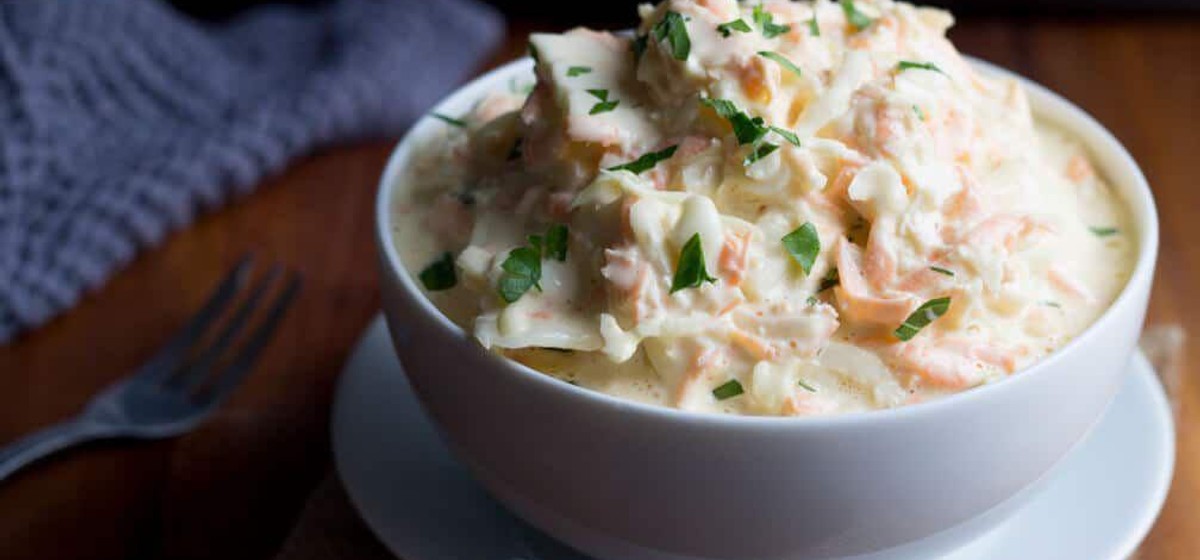 4-Ingredient Coleslaw Recipe | SideChef