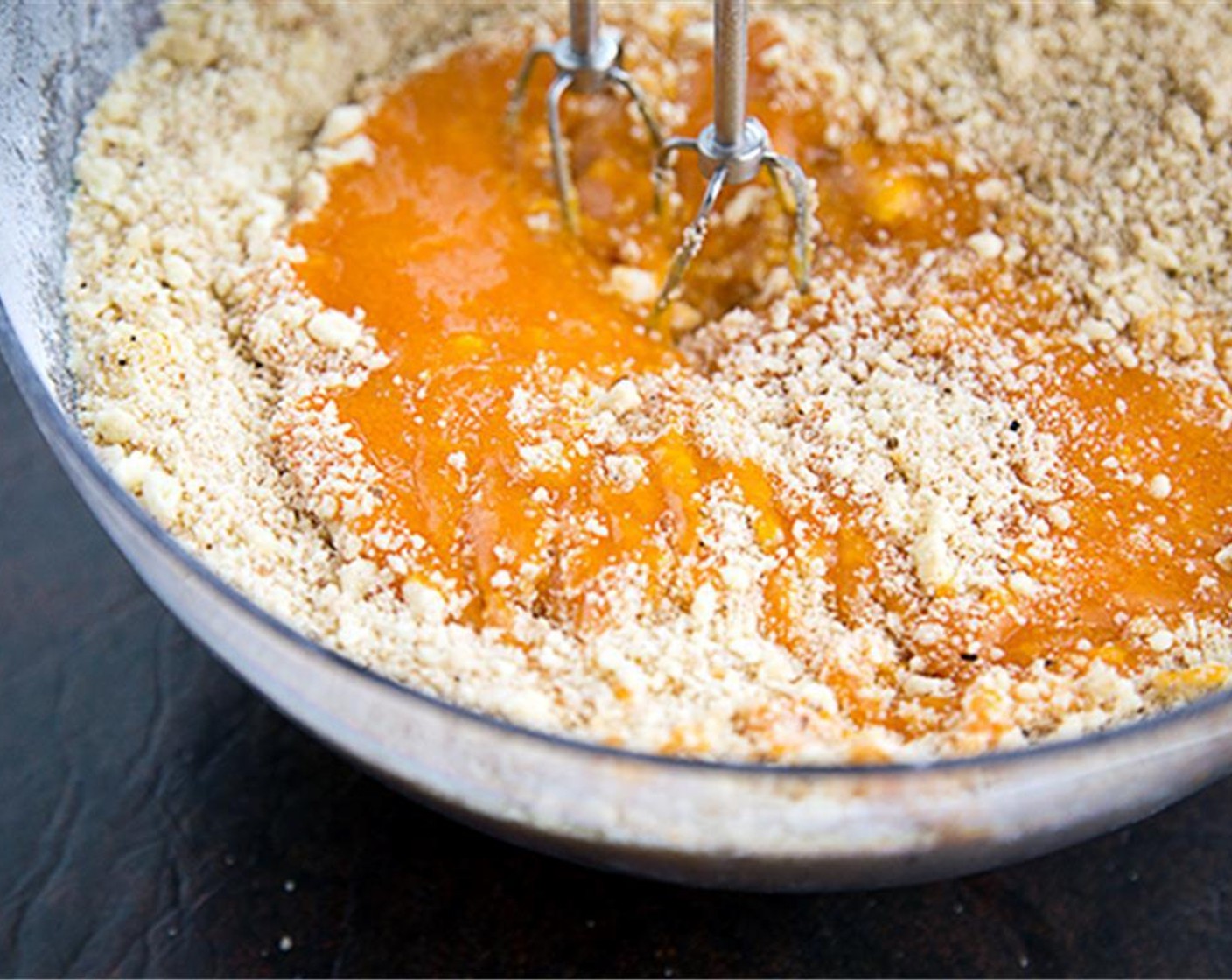 step 5 Stir in the persimmon pulp.