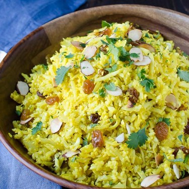 Curried Cauliflower Rice Pilaf Recipe | SideChef