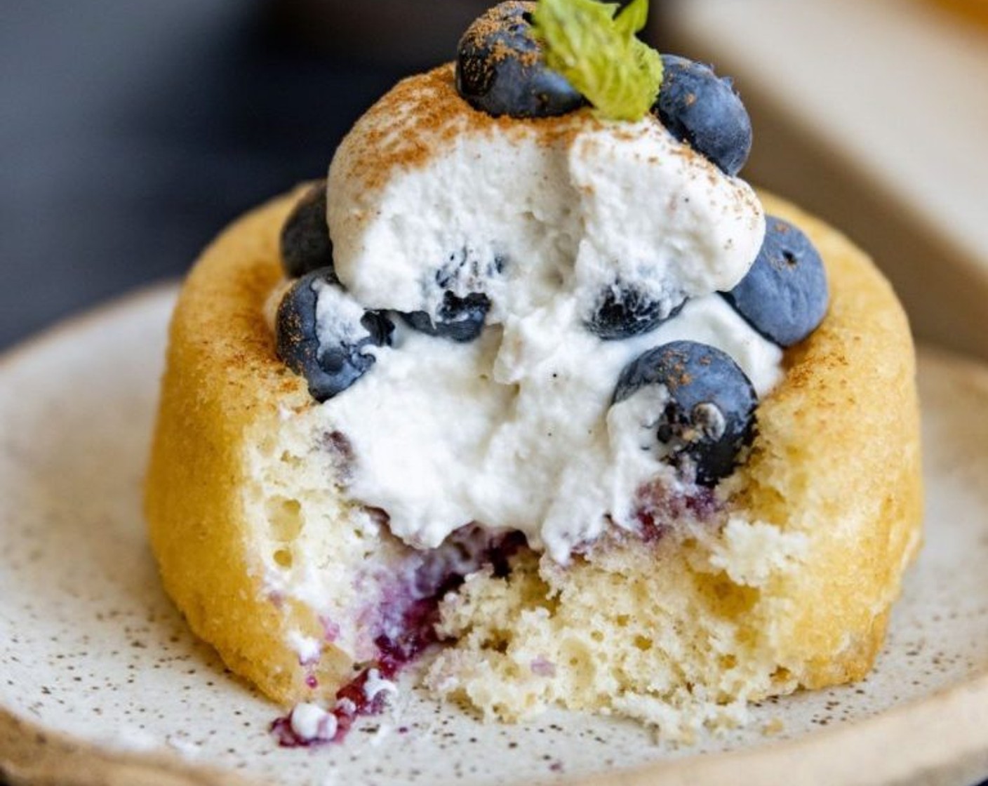 step 3 Decorate with more blueberries and a dusting of Simply Organic Cinnamon, Ground (1 tsp). Refrigerate until ready to serve.