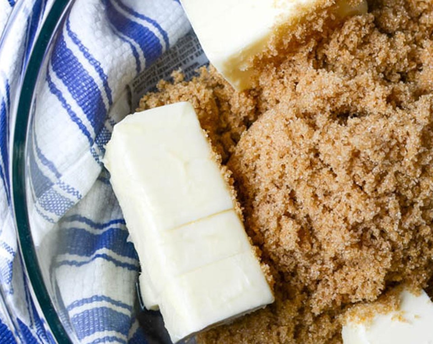 step 4 In a large bowl, beat the Brown Sugar (2 cups) and Butter (1 1/2 sticks) together.