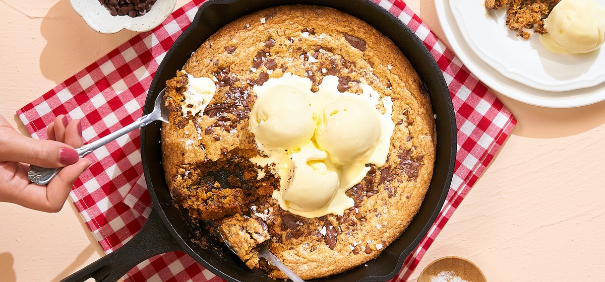 Chocolate Chip Cookie Skillet Recipe | SideChef