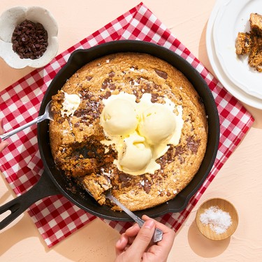 Chocolate Chip Cookie Skillet Recipe | SideChef
