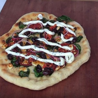Greek Style Pizza Recipe | SideChef