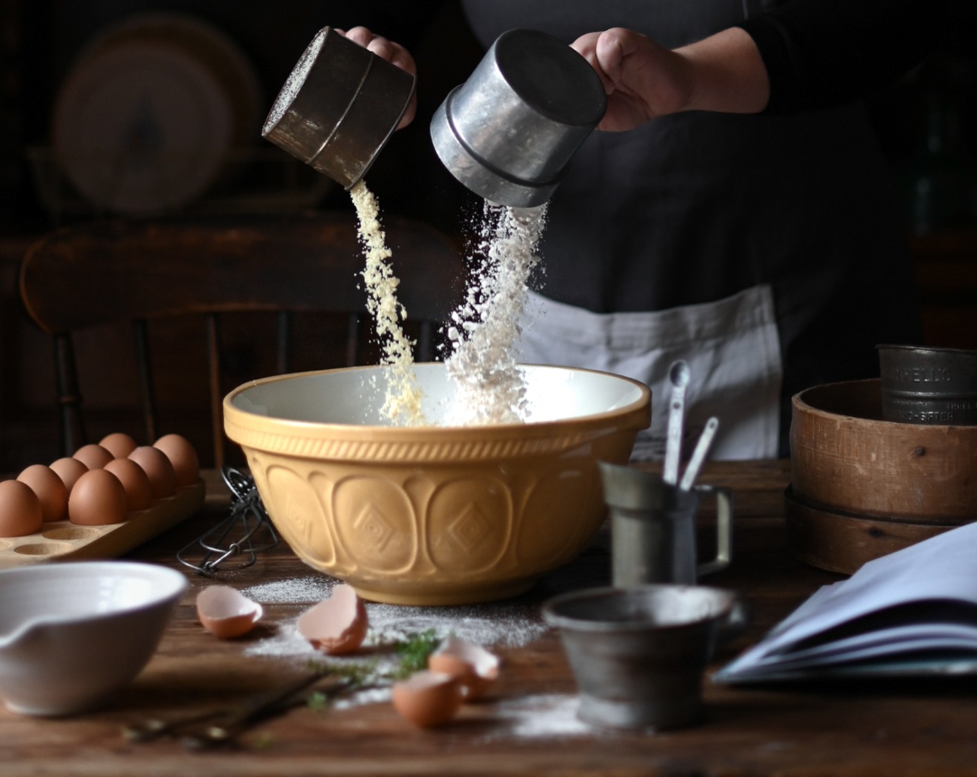 step 2 Beat the Unsalted Butter (1/2 cup) and Caster Sugar (2/3 cup) until pale and fluffy.