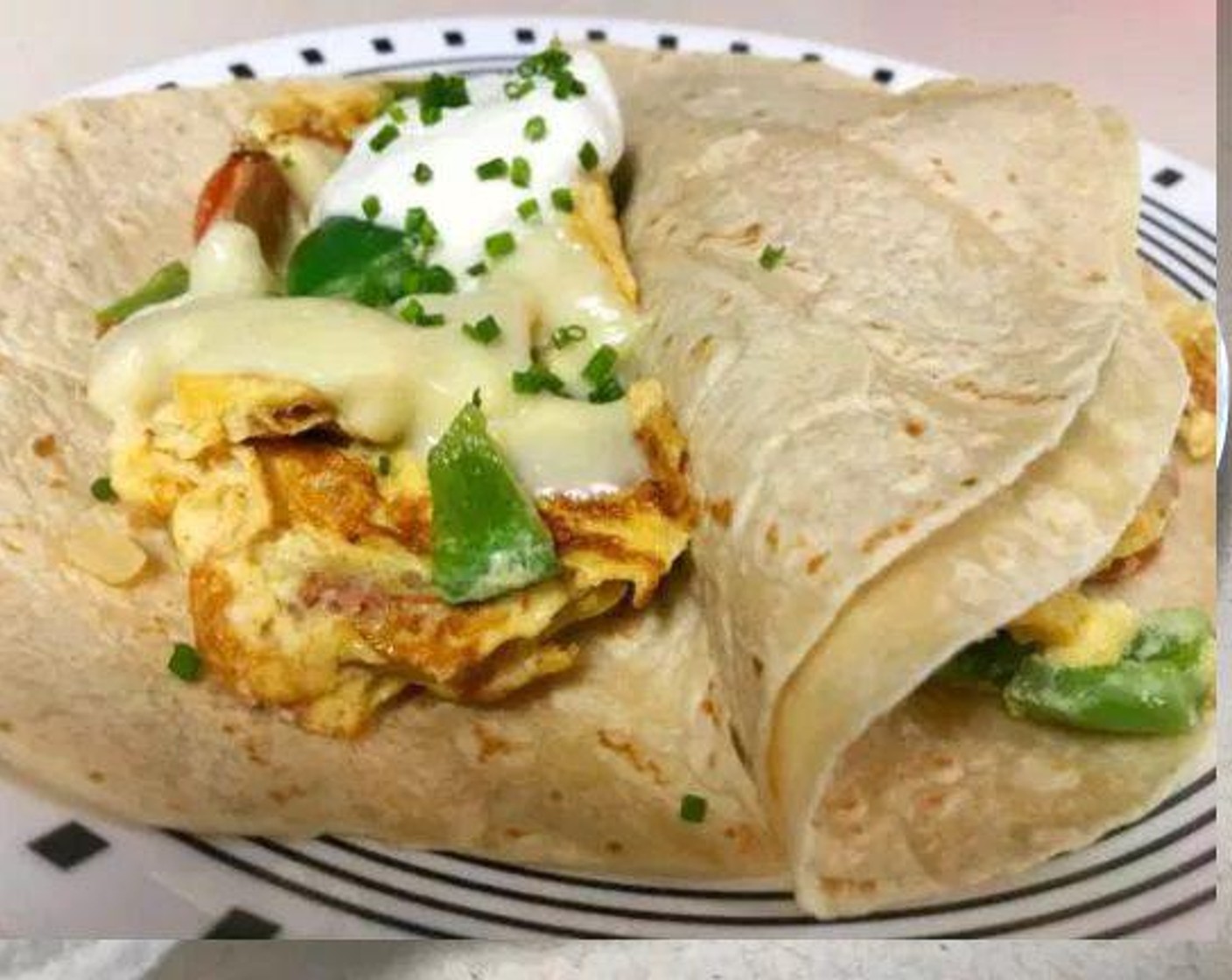 Breakfast Sausage Burrito