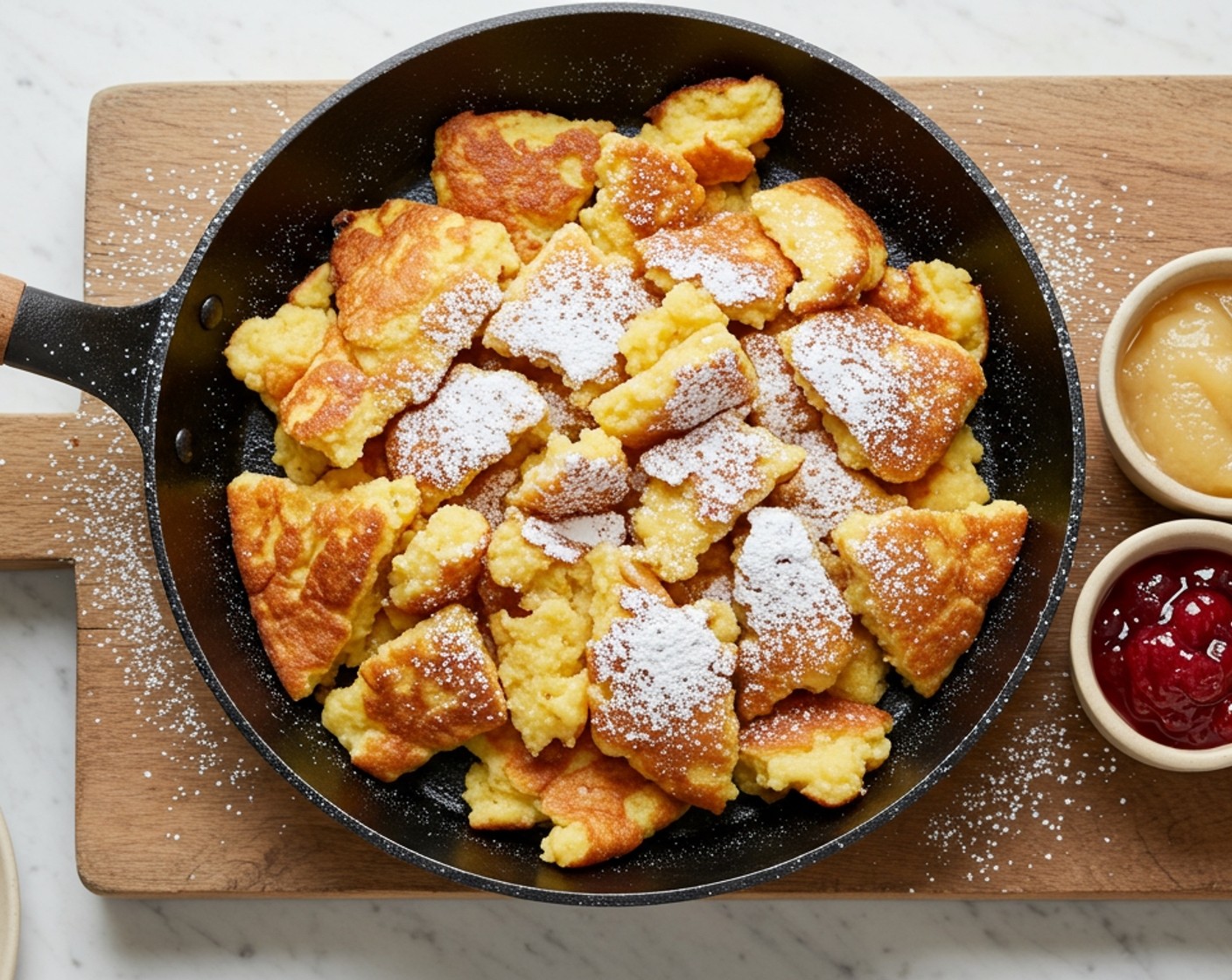 Kaiserschmarrn - Austrian-Style Scrambled Pancakes