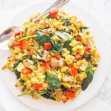 Vegan Scrambled Tofu Hash Recipe | SideChef