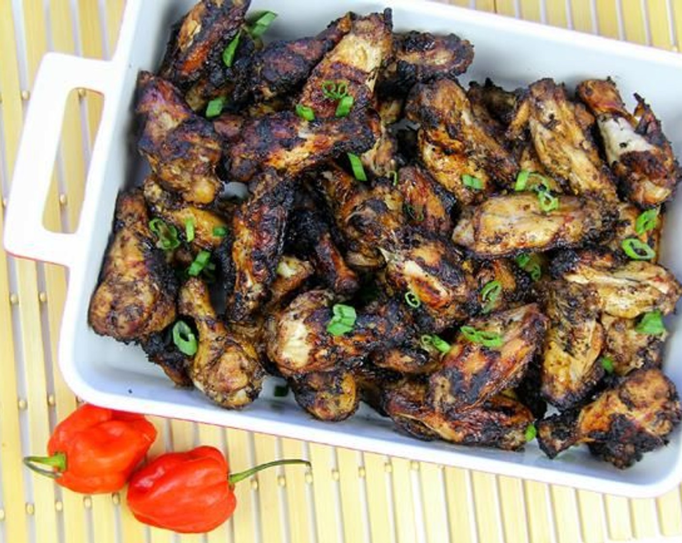 Grilled Jerk Chicken Wings Recipe SideChef